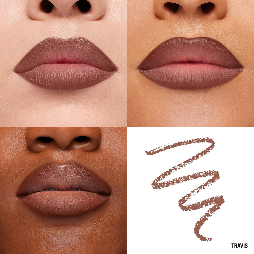 MAKEUP BY MARIO Mini Ultra Suede Sculpting Lip Pencil Trio Gift Set - Default Title — official image 2