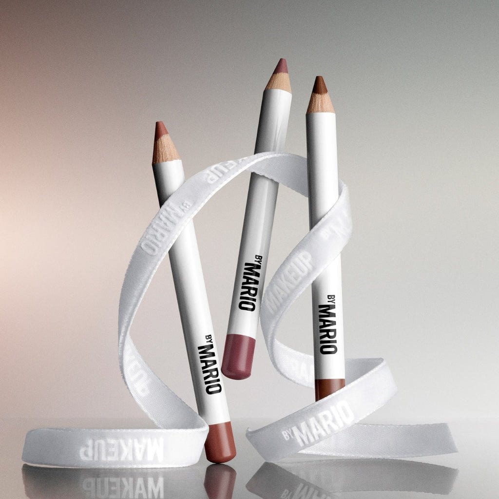 MAKEUP BY MARIO Mini Ultra Suede Sculpting Lip Pencil Trio Gift Set - Default Title — official image 4