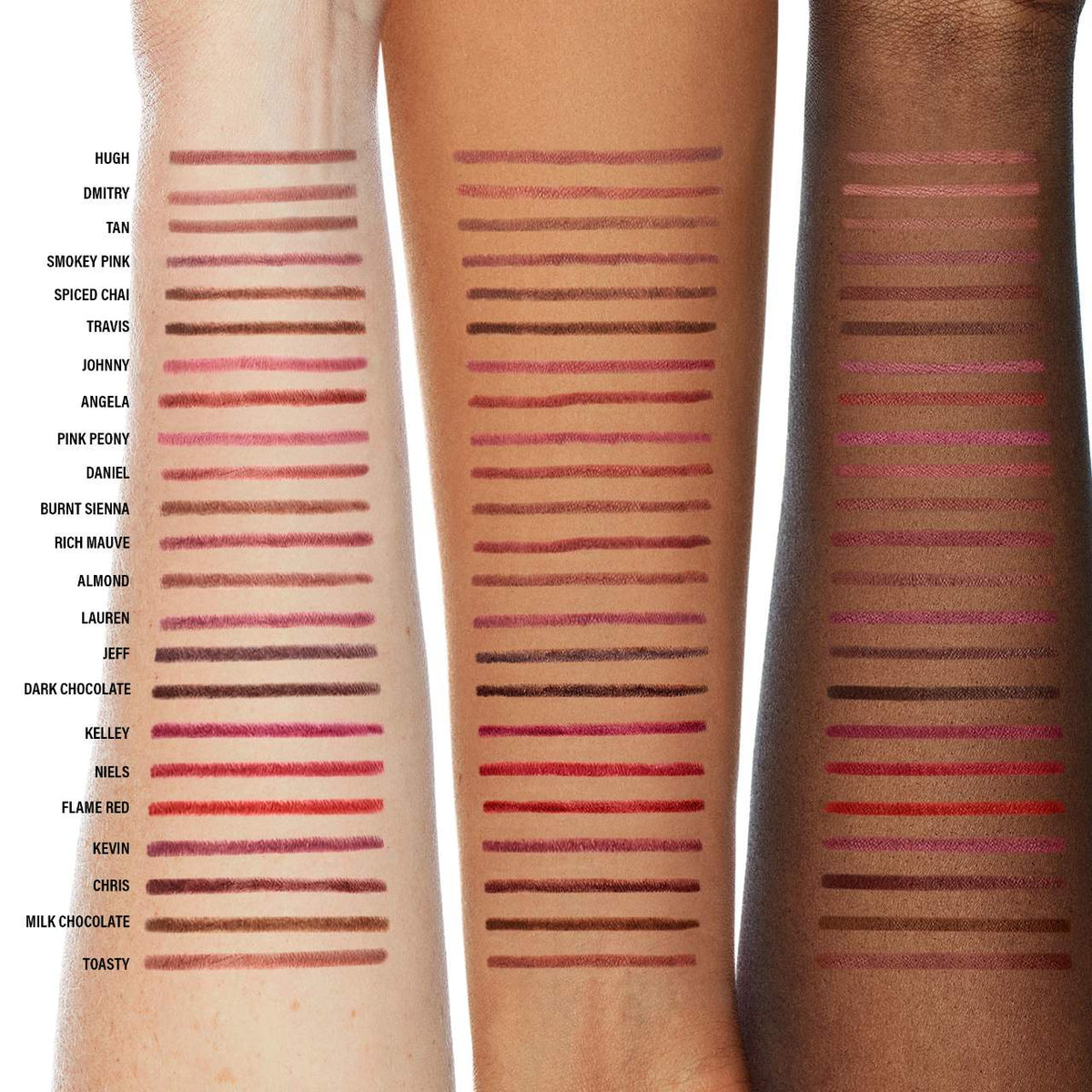 MAKEUP BY MARIO Ultra Suede Sculpting Lip Pencil - Travis (Milk Chocolate Brown) — official image 2