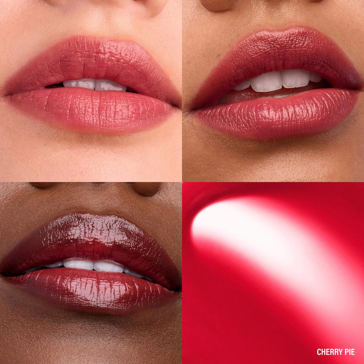 MAKEUP BY MARIO Jelly Jar Lip & Cheek Balm - Cherry Pie (Bright Neutral Red) — official image 1