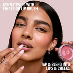 MAKEUP BY MARIO Jelly Jar Lip & Cheek Balm - Cherry Pie (Bright Neutral Red) — official image 6