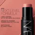 NARS The Multiple Soft Blur Blush Stick for Cheeks, Eyes and Lips - Orgasm Crave - image 4