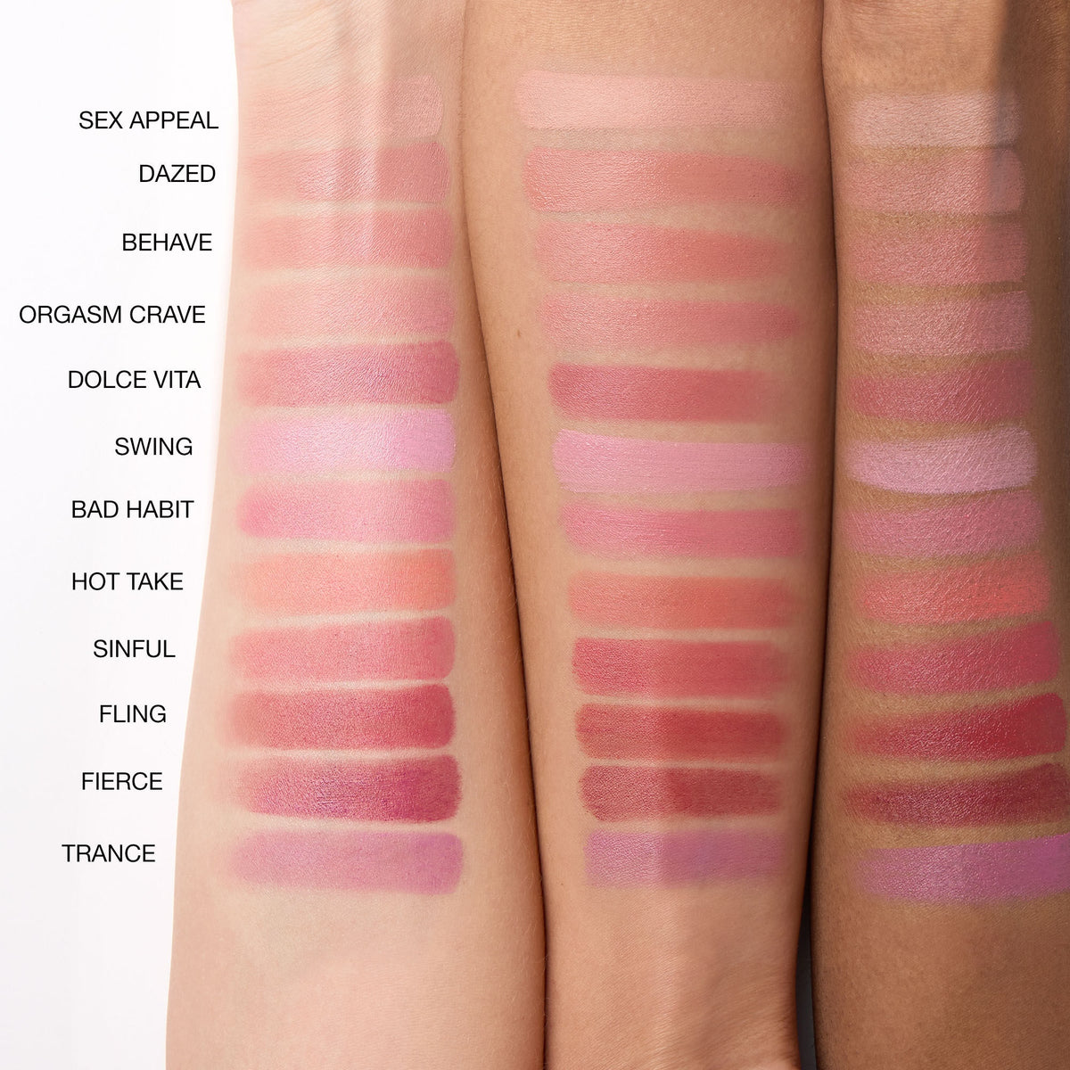 NARS The Multiple Soft Blur Blush Stick for Cheeks, Eyes and Lips - Orgasm Crave - image 5
