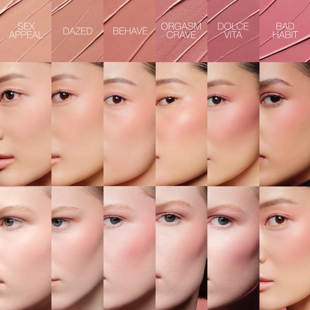 NARS The Multiple Soft Blur Blush Stick for Cheeks, Eyes and Lips - Orgasm Crave - image 6