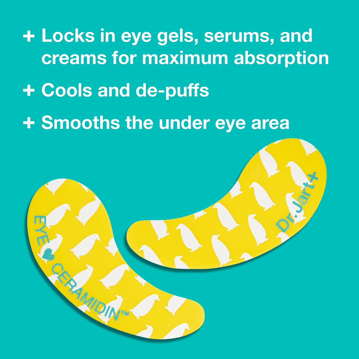 Dr.Jart+ Ceramidin Reusable Eye Patches - 1 Pair - image 2