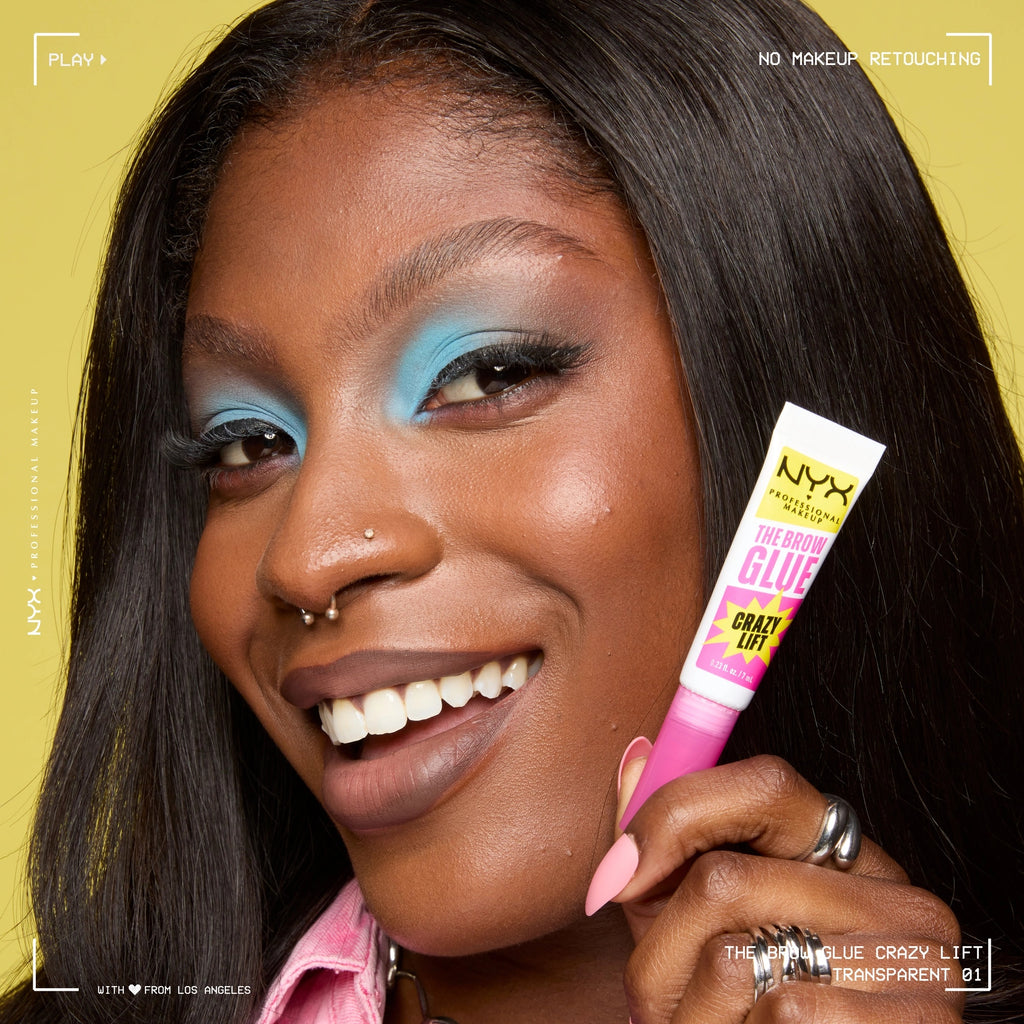 NYX The Brow Glue Crazy Lift Brow Lamination Gel - Clear - image 8