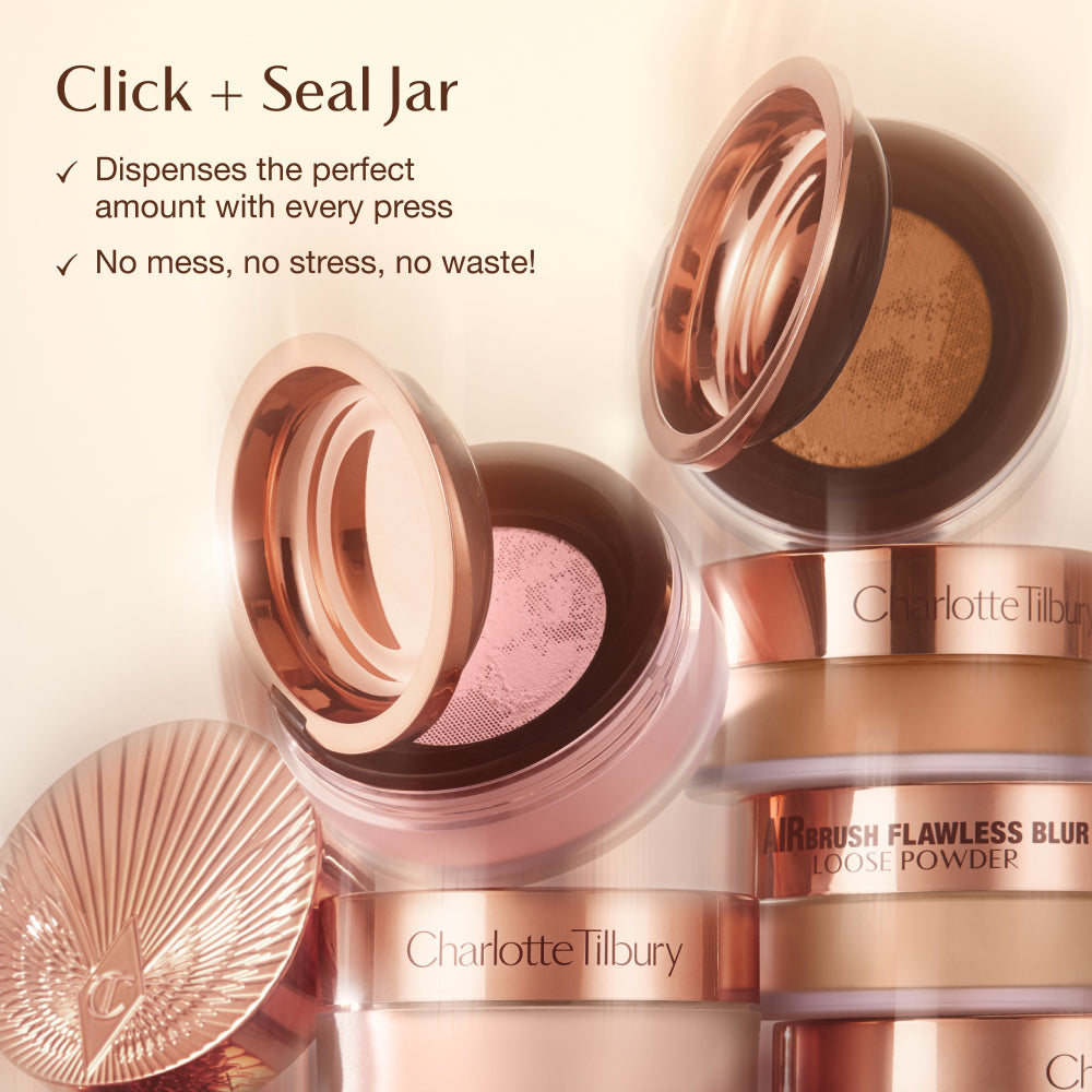 Charlotte Tilbury Airbrush Flawless Blur Loose Powder - Translucent Fair/Medium - image 11