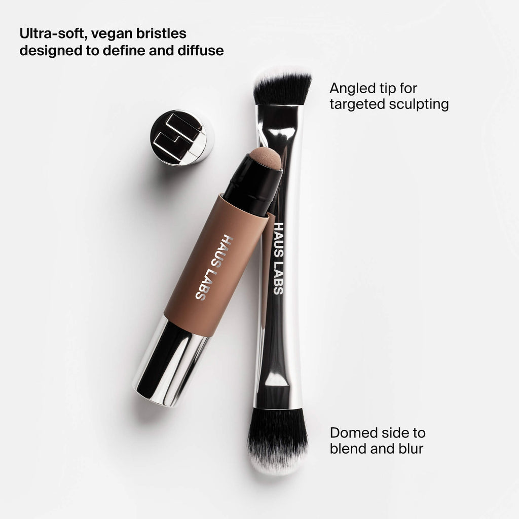 Haus Labs Dual-Ended Precision Sculpting Brush - Default Title - image 3