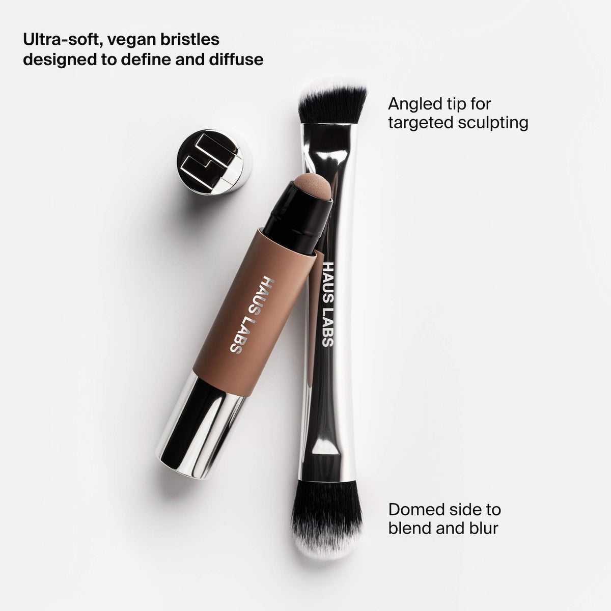 Haus Labs Dual-Ended Precision Sculpting Brush - Default Title - image 3