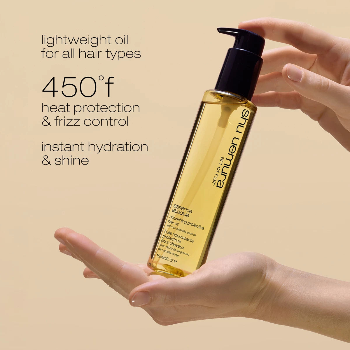 Shu Uemura Essence Absolue hair oil - official image 2