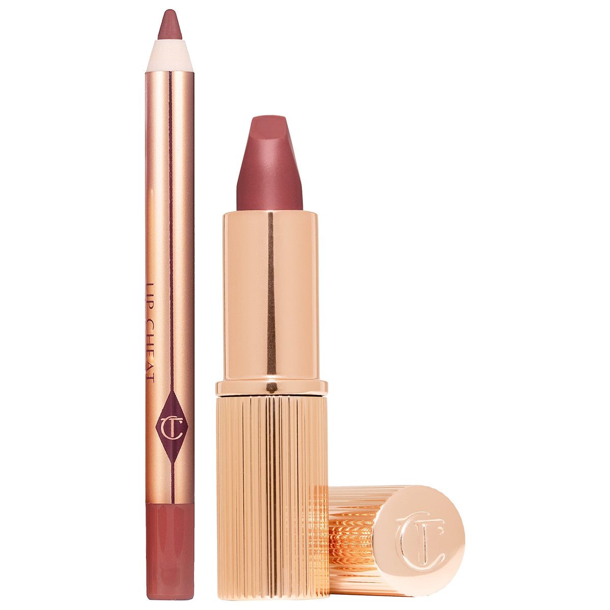 Charlotte Tilbury Mini Pillow Talk Lip Kit — Pillow talk Medium — 1