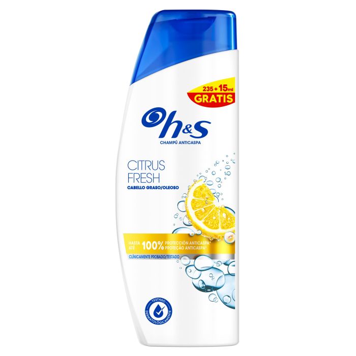 H&S Citrus Fresh Champú Anticaspa Champús anticaspa