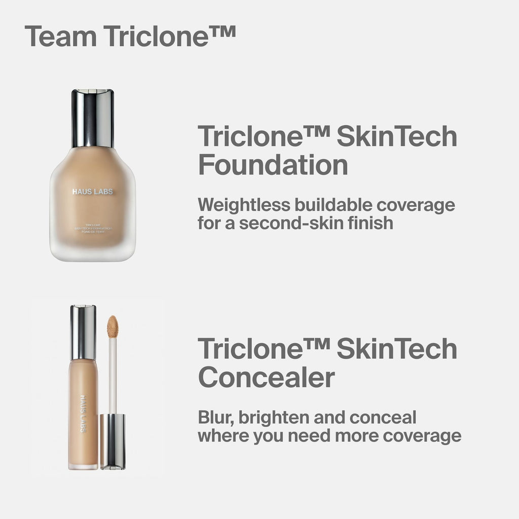 HAUS LABS Triclone Skin Tech Medium Coverage Foundation 160 Light Neutral - Sephora image 9