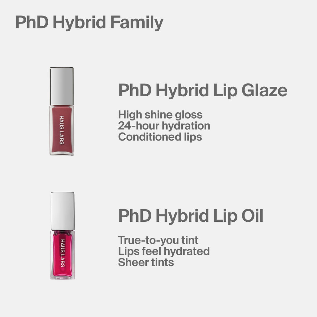 HAUS LABS PhD Hybrid Lip Glaze Cocoa - Sephora image 8