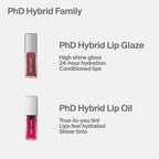 HAUS LABS PhD Hybrid Lip Glaze Cocoa - Sephora image 8