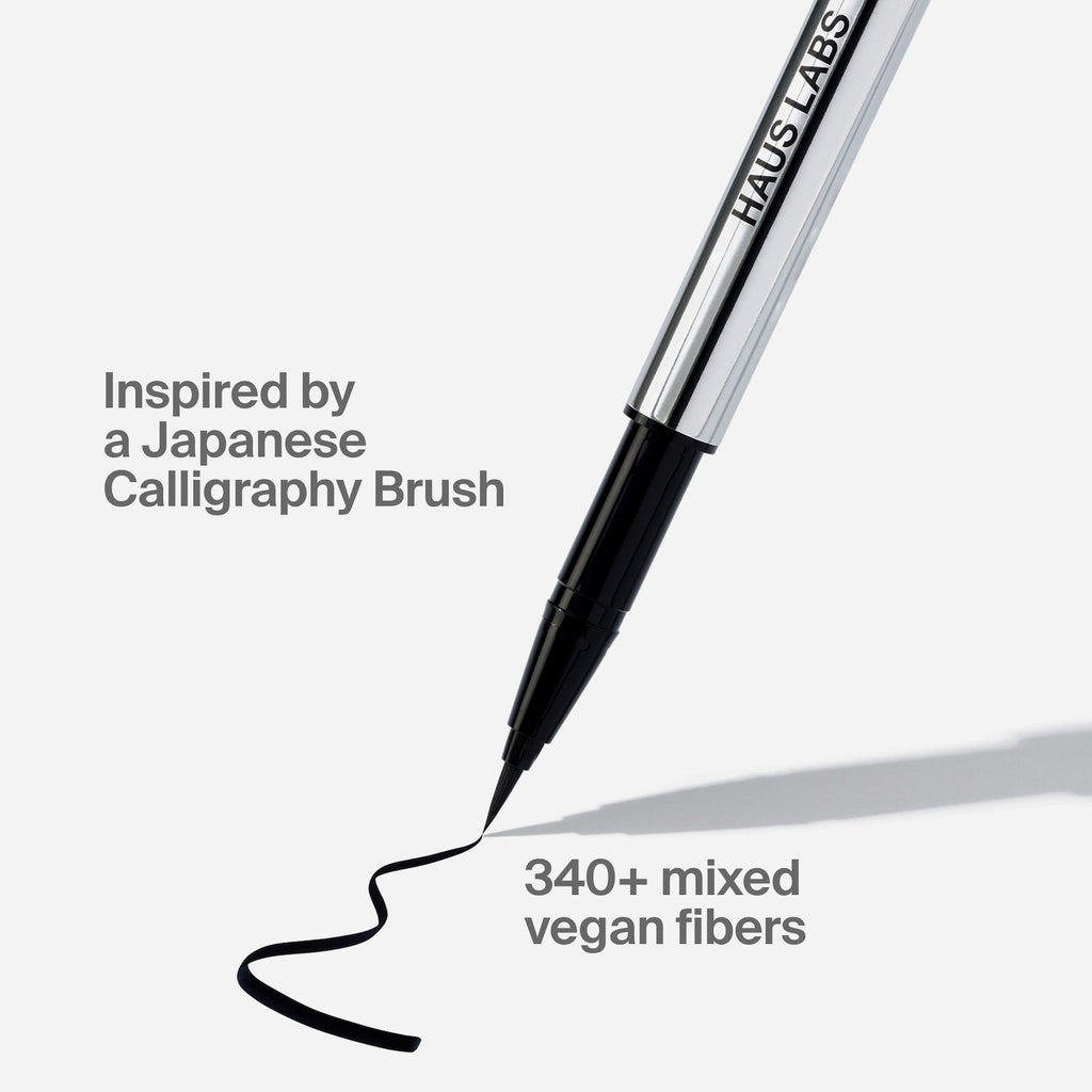 Haus Labs Clear Cut Liquid Eyeliner Black Onyx - Sephora image 4