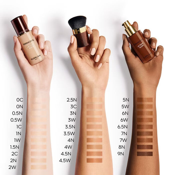 Fondo de maquillaje luminosidad natural larga duración - Sin transferencia