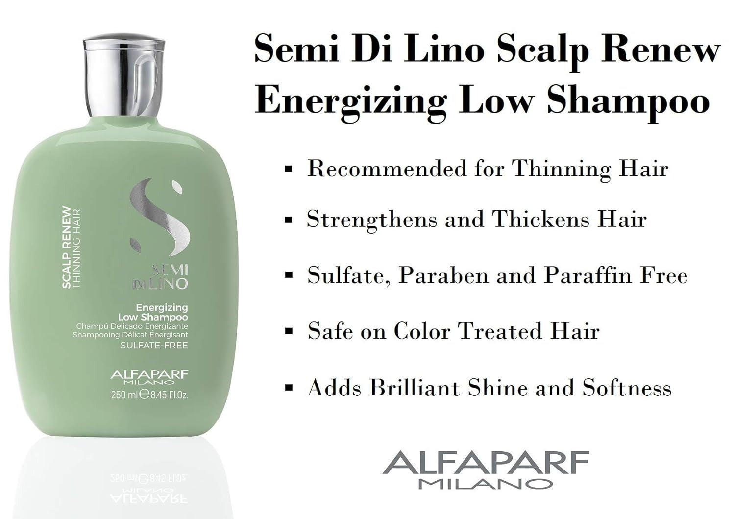 Alfaparf  Semi  Di  Lino  Scalp  Renew  Energizing  Low  Shampoo