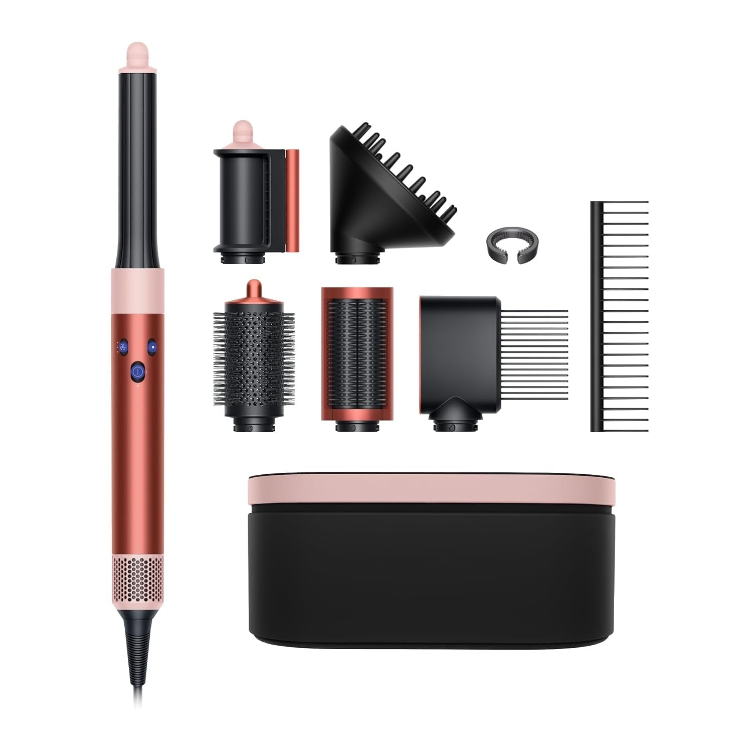 Secador y moldeador multiusos Dyson Airwrap id™ - Liso y ondulado (ciruela jaspe)