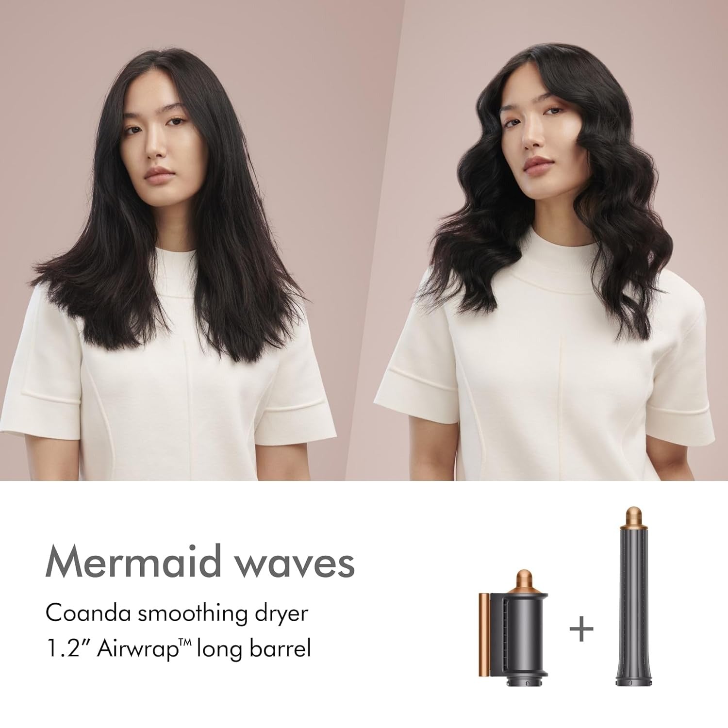 Dyson Airwrap i.d.™ multi-styler and dryer - Straight+Wavy (Jasper plum)
