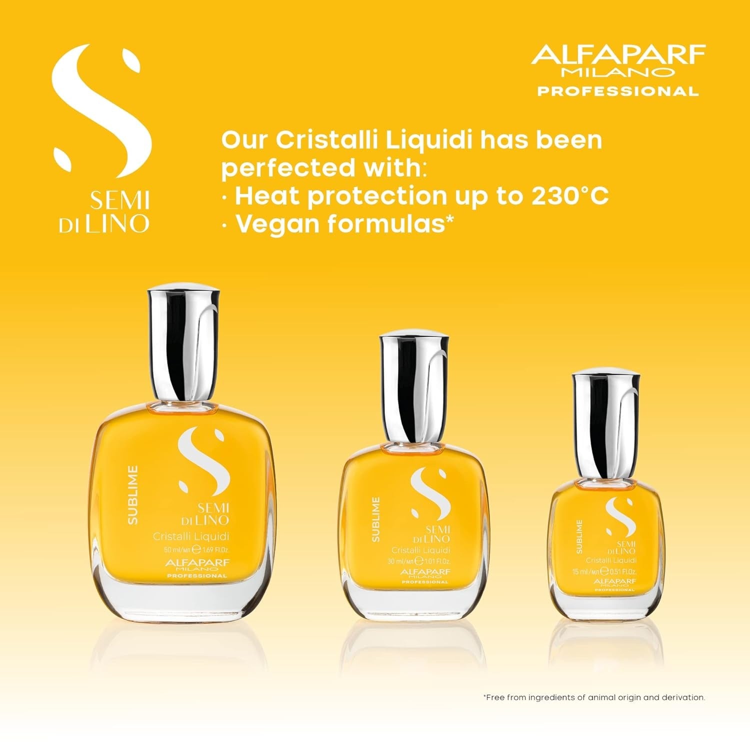 Alfaparf Semi Di Lino Sublime Cristalli Liquidi Suero Iluminador