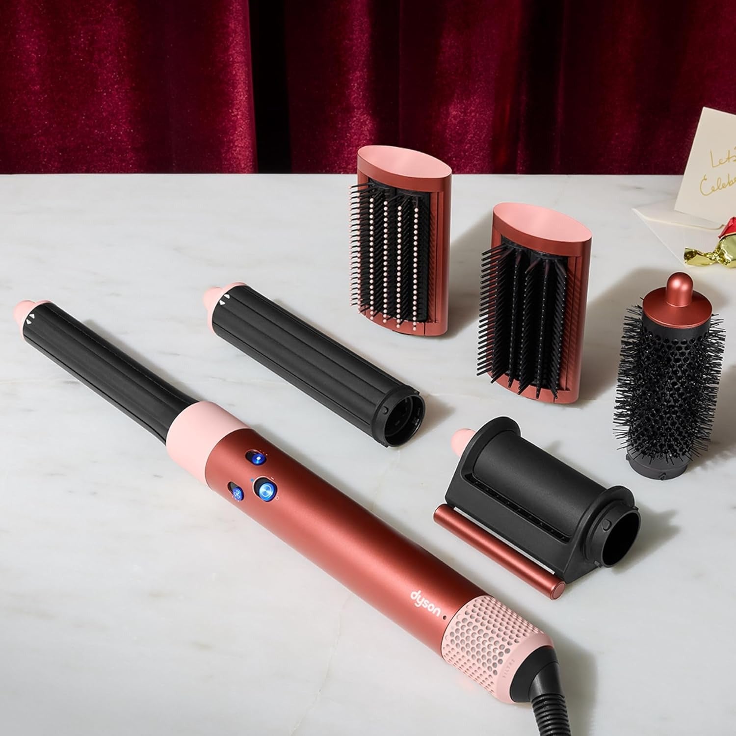 Dyson Airwrap i.d.™ multi-styler and dryer - Straight+Wavy (Jasper plum)