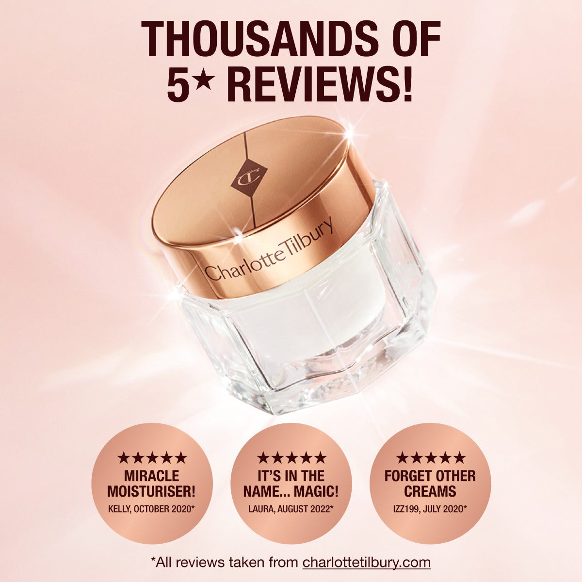 <<<tt6>Charlo tt e’sMag  icCre  amMoisturiser- 50ml