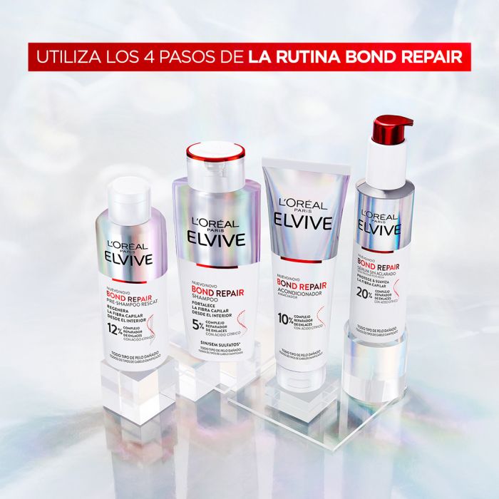 L'Oréal París ELVIVE Bond Repair Sérum sin aclarado Rutina de Reconstrucción Profunda