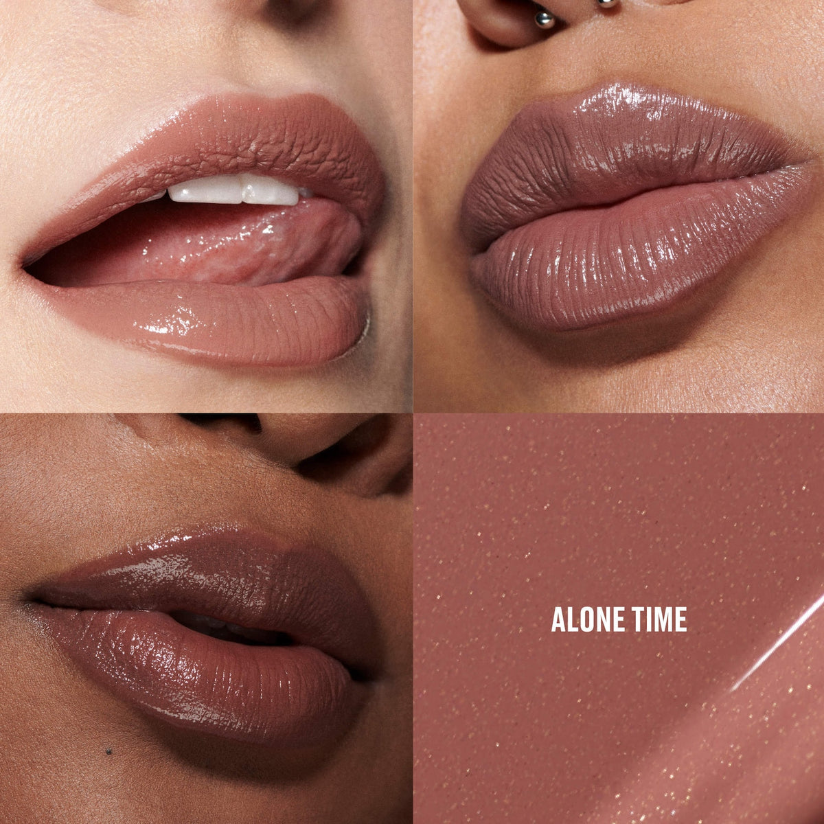MAC Lustreglass Sheer-Shine Hydrating Lipstick — Alone Time