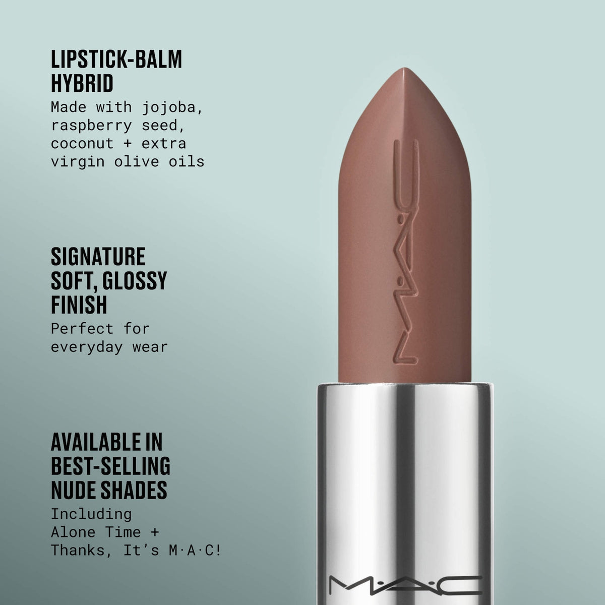 MAC Lustreglass Sheer-Shine Hydrating Lipstick — shared image