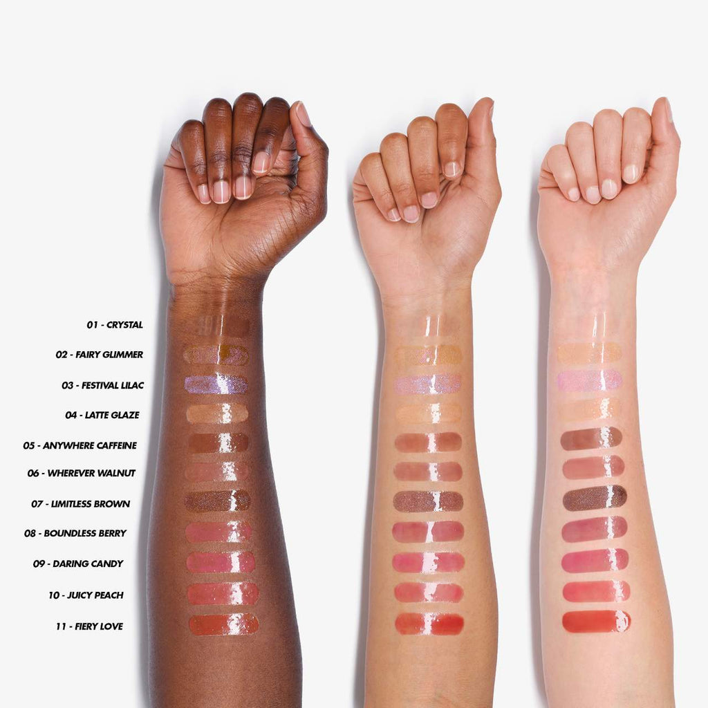 MAKE UP FOR EVER Super Boost Moisturizing & Plumping Lip Gloss — 01 Crystal