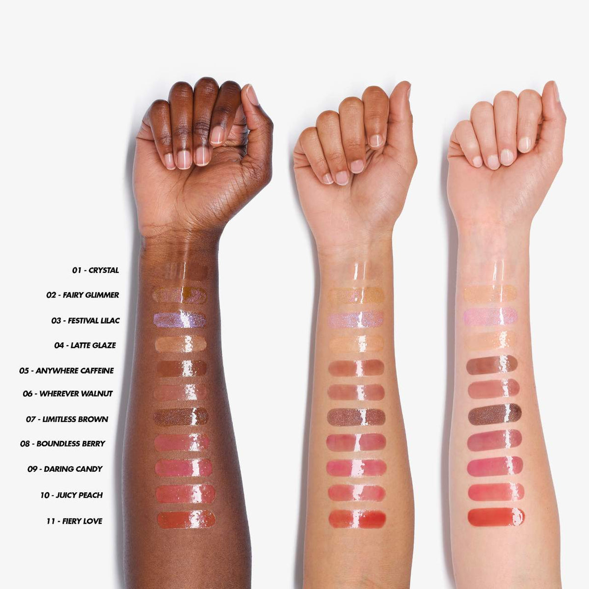 MAKE UP FOR EVER Super Boost Moisturizing & Plumping Lip Gloss — 01 Crystal