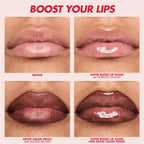 MAKE UP FOR EVER Super Boost Moisturizing & Plumping Lip Gloss — 01 Crystal