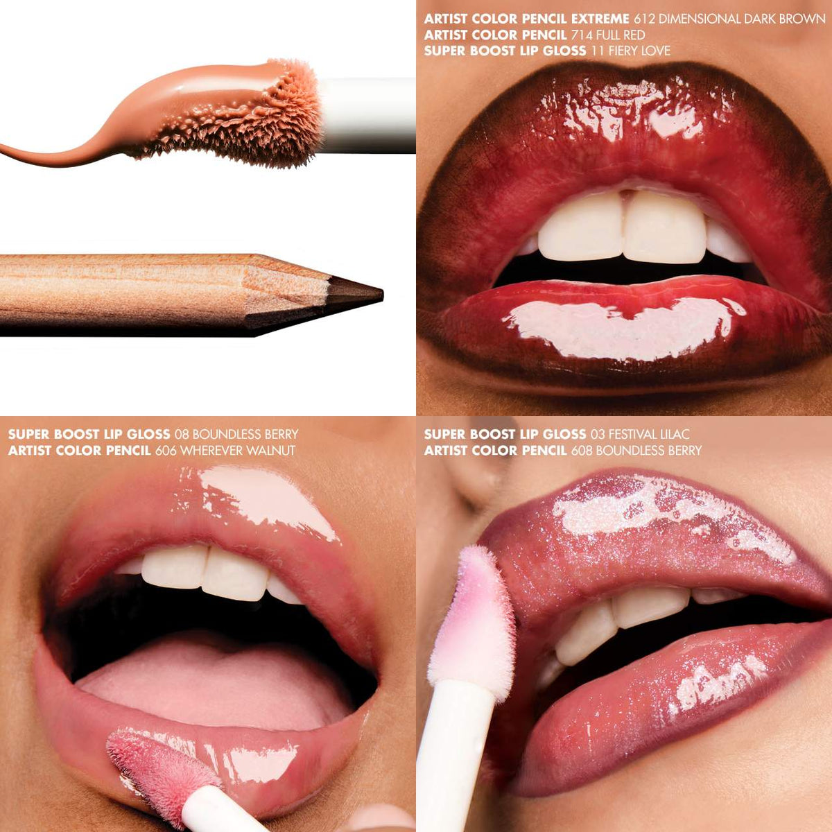MAKE UP FOR EVER Super Boost Moisturizing & Plumping Lip Gloss — 01 Crystal