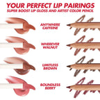 MAKE UP FOR EVER Super Boost Moisturizing & Plumping Lip Gloss — 01 Crystal