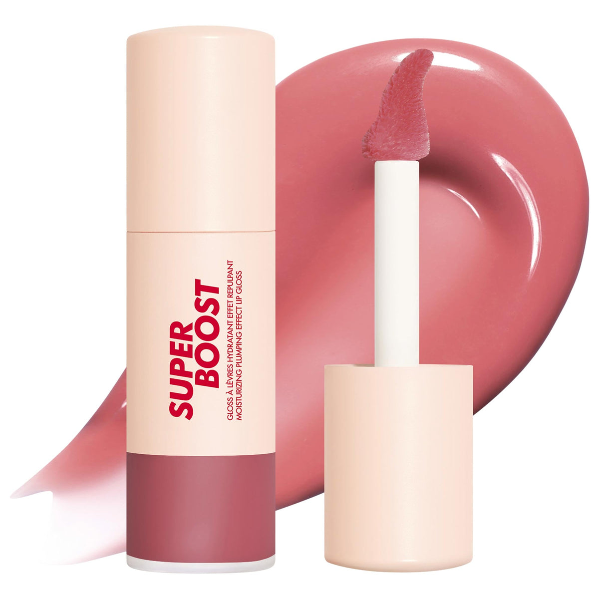 MAKE UP FOR EVER Super Boost Moisturizing & Plumping Lip Gloss — 08 Boundless Berry