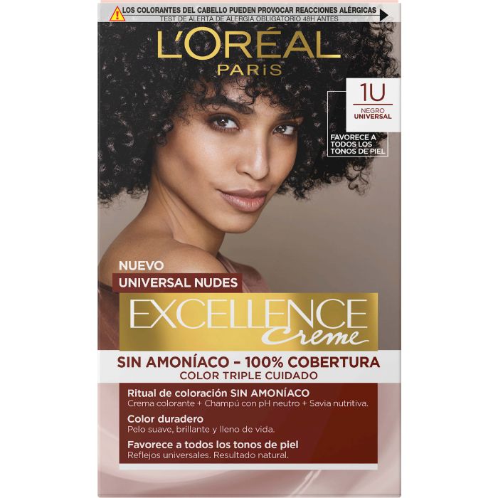 L'Oréal París Excellence Creme Tintes Universal Nudes Tintes sin amoníaco