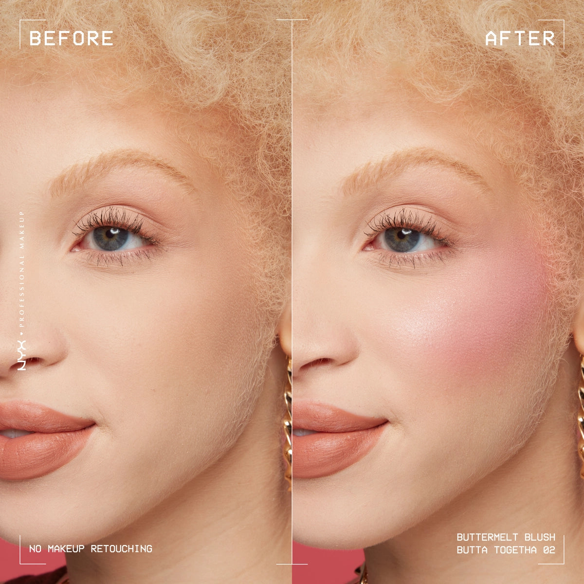 NYX Professional Makeup BUTTERMELT BLUSH 02 BUTTA TOGETHA 0800897257583 BeforeAfter Alexis.webp