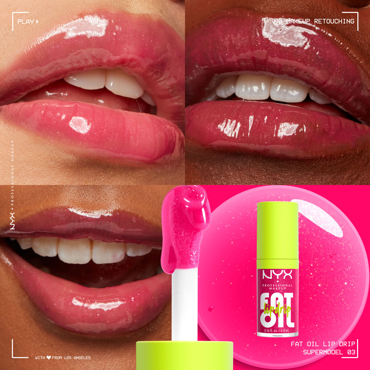 NYX Professional Makeup FAT OIL LIP DRIP 03 Supermodel 0800897000000 Application Jessica Kailah Prudence.jpg