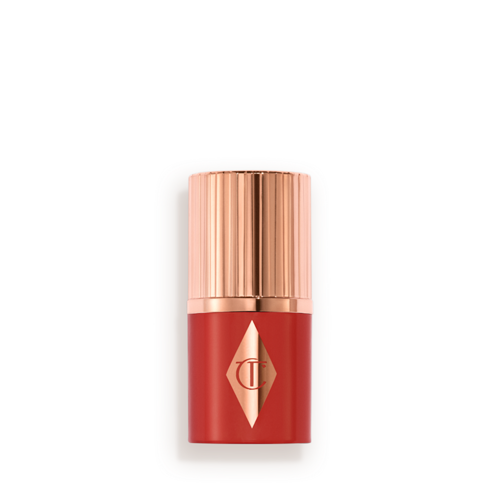 Charlotte Tilbury Mini Unreal Lip + Cheek Glow Blush Stick with Hyaluronic Acid - Cherry Glow - official image 10