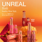 Charlotte Tilbury Mini Unreal Lip + Cheek Glow Blush Stick with Hyaluronic Acid - Cherry Glow - official image 4