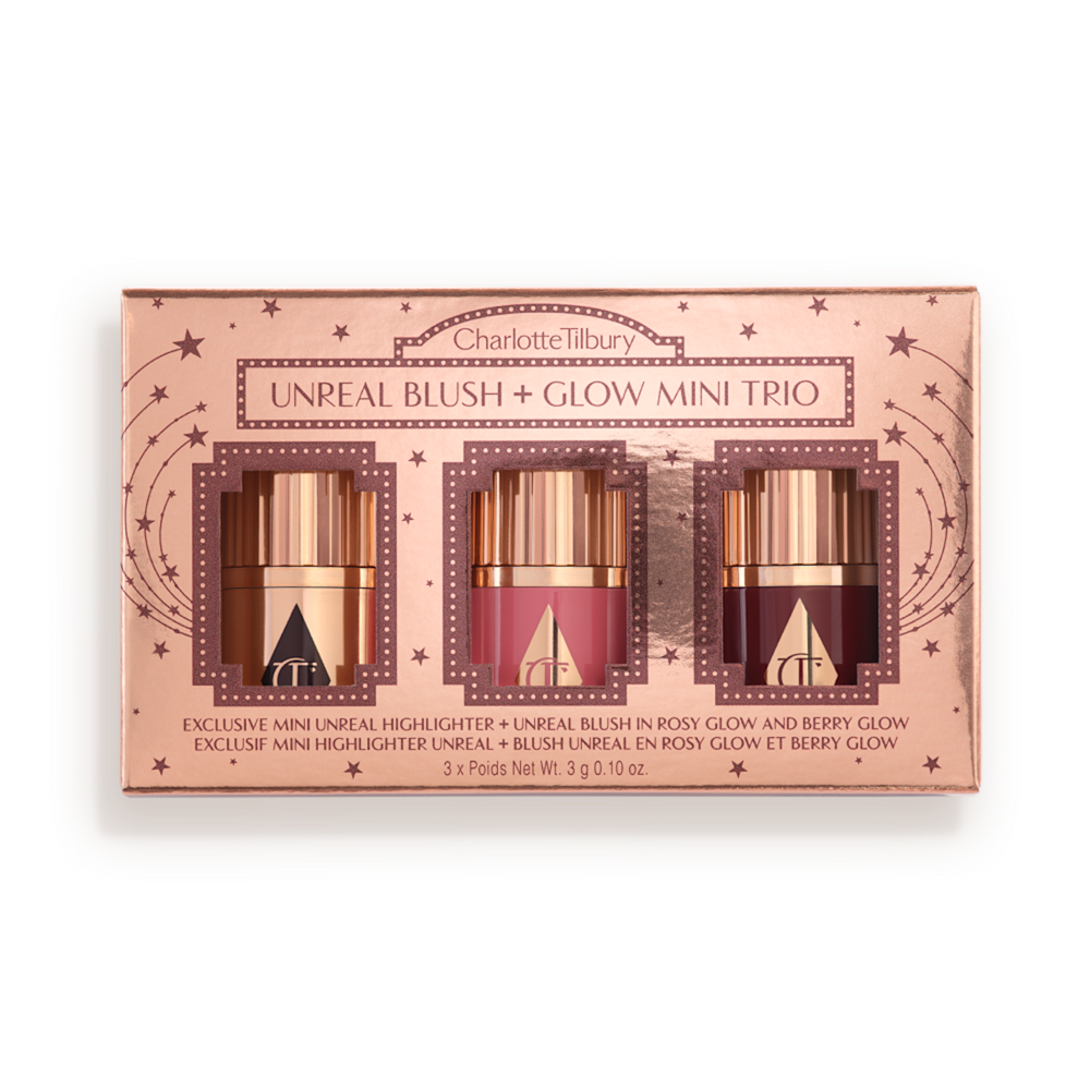 Charlotte Tilbury Mini Unreal Blush + Glow Trio - Mini Set - official image 7