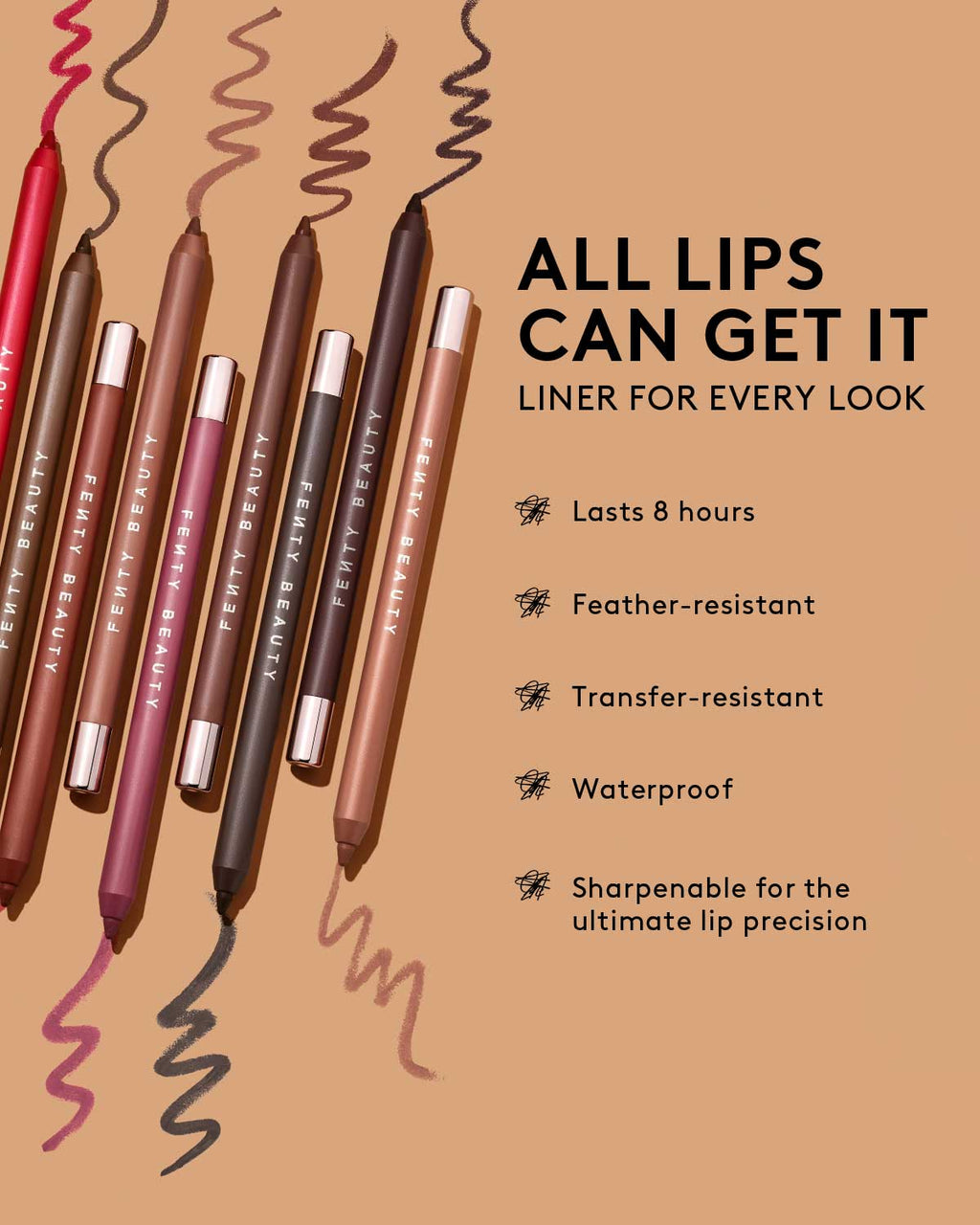 Fenty Beauty Extra Fu$$y Lip Liner + Mini Lip Luminizer Duo - Extra Thigh & Fu$$y - official image 3