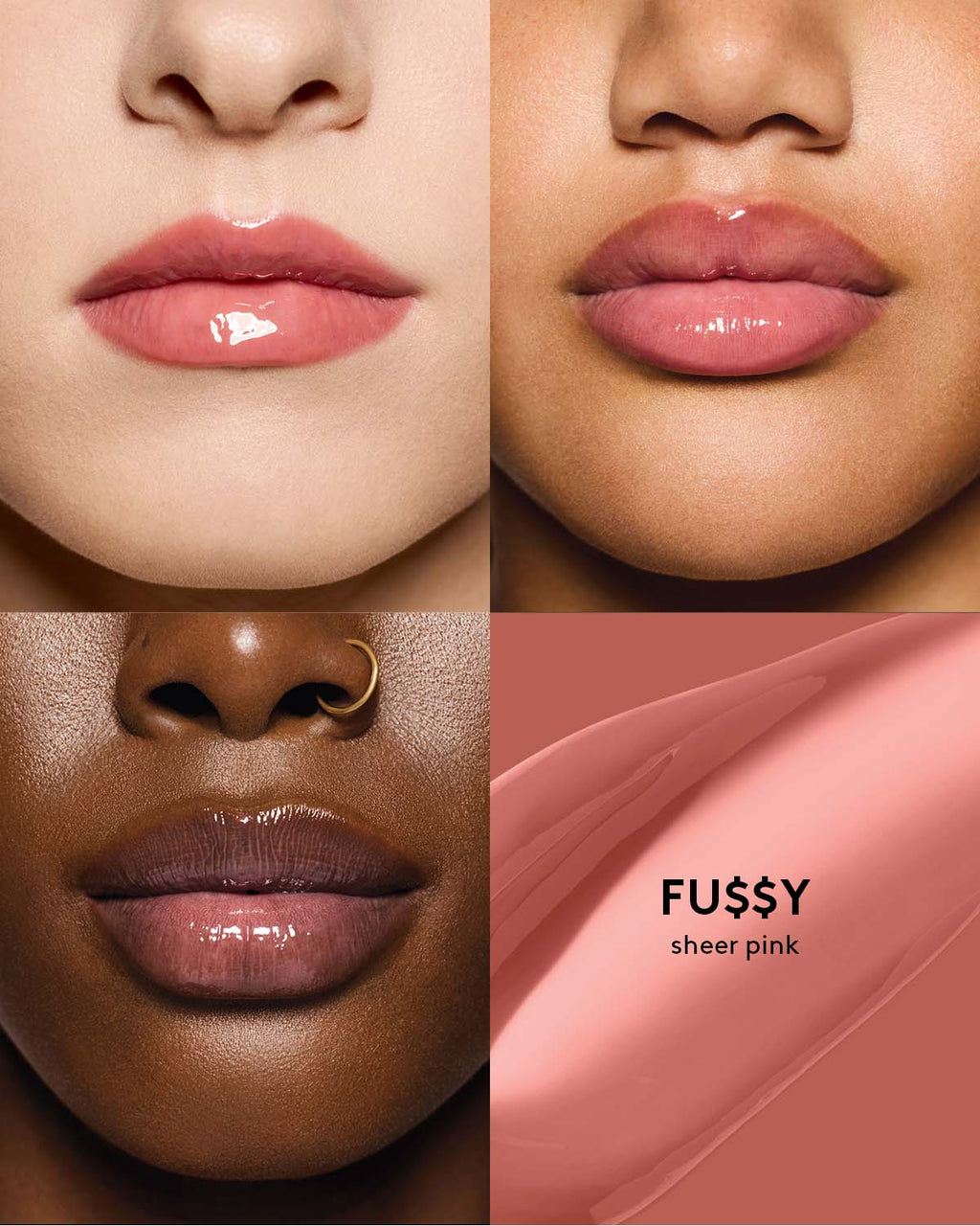 Fenty Beauty Gloss Bomb Heat Universal Lip Luminizer + Plumper - Fu$$y Heat - official image 3