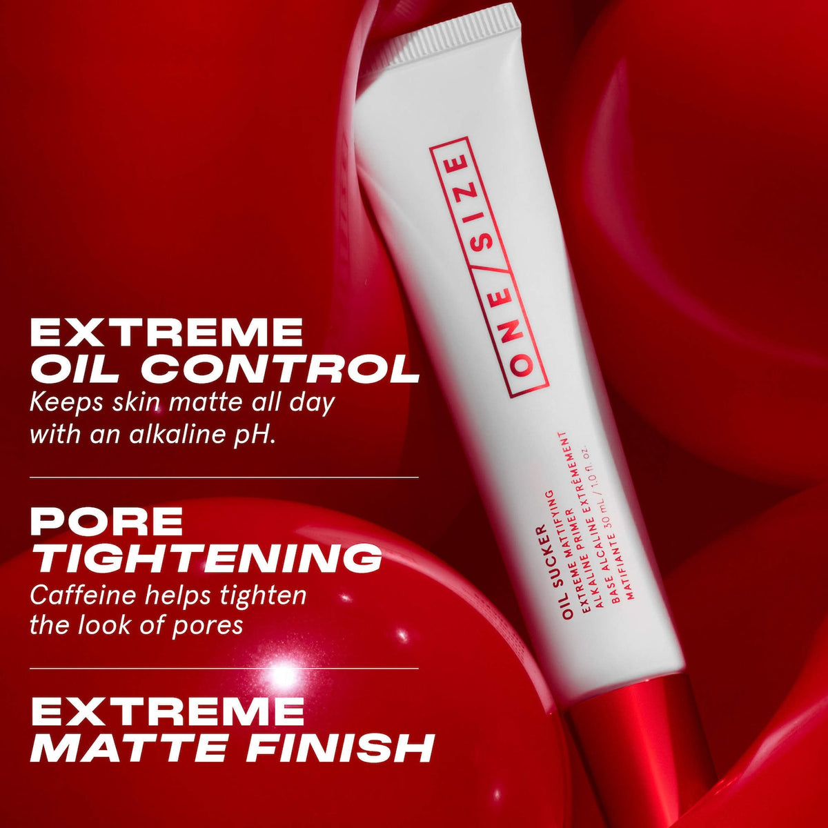 ONE/SIZE Oil Sucker Extreme Mattifying Alkaline Primer — 30ml