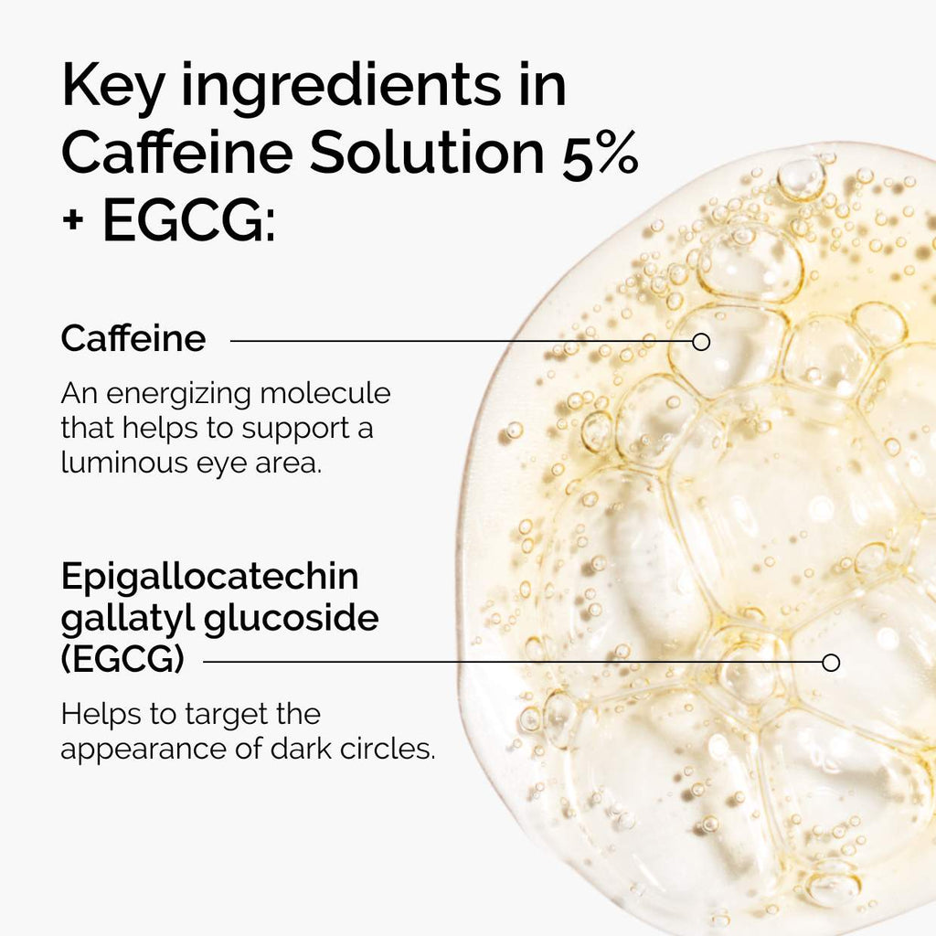 The Ordinary caffeine — Sephora verified caffeine and EGCG key ingredients
