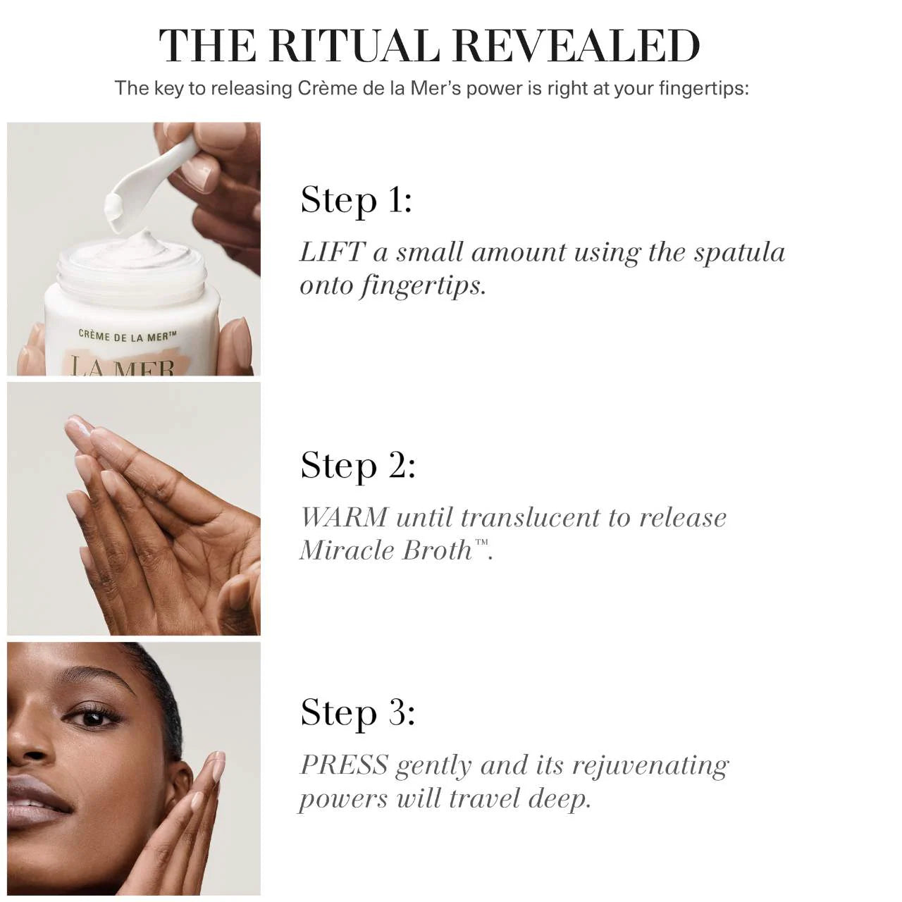 Crema hidratante Crème de la Mer