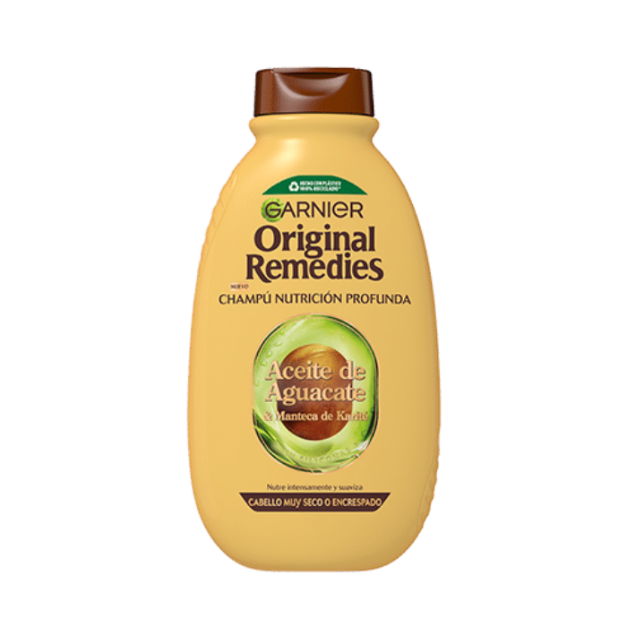 Garnier Original Remedies Champú Nutrición Profunda con Aceite de Aguacate Champús
