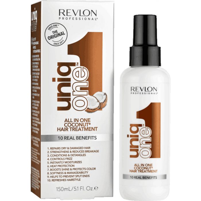 Revlon Uniq One Hair Treatment Coco Nueva Fórmula Vegana Mascarillas para el pelo