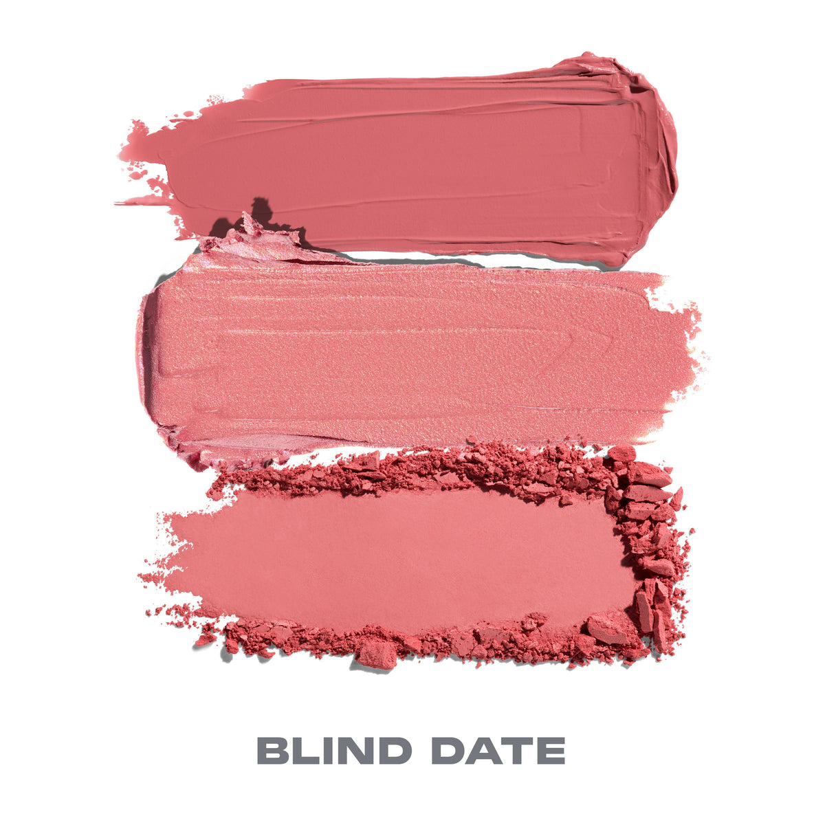 Morphe Cheek Thrills - Blind Date - texture swatches